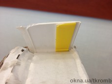 Нащельник ПВХ 40мм